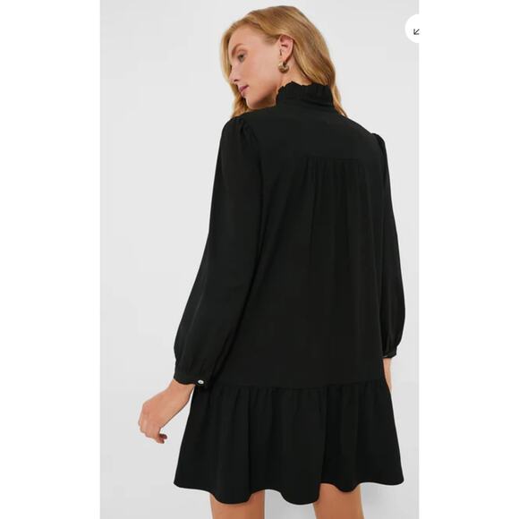 Tuckernuck Plus Preppy Crepe Palmerston Dress in Navy Size XXXL - Picture 4 of 12